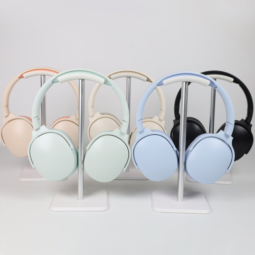 Hot Wireless Bluetooth Headphones Over Ear Hifi Stereo Headset True (Black)
