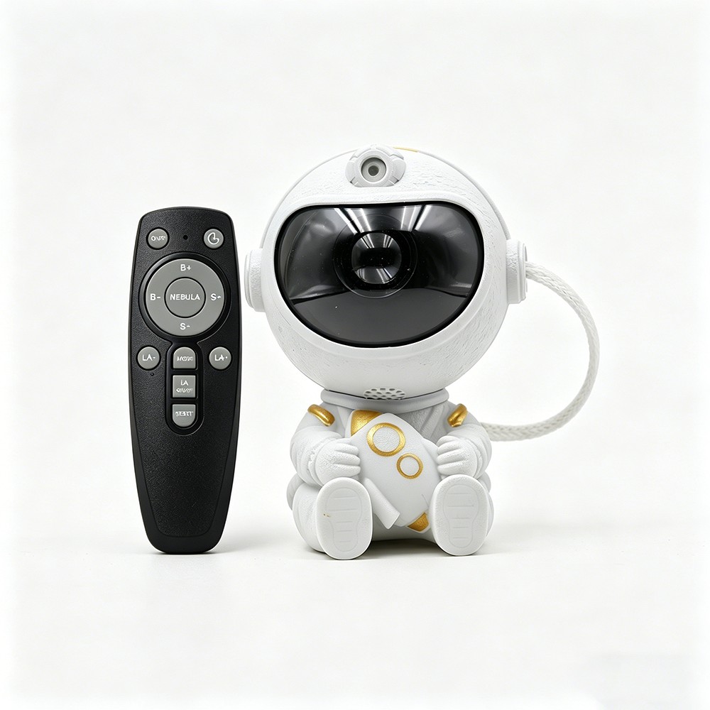 Astronaut Star Projector Night Light with Remote Control 360°
