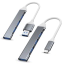 4 ports USB 3.0 Hub USB Hub Type C Dock adaptateur multi-répartiteur
