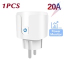 Wifi Smart Plug EU 16/20A with Power Monitor Function Wireless App