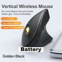 2.4GHz Bluetooth Wireless Mouse Rechargeable Vertical Mouse Ergonomic