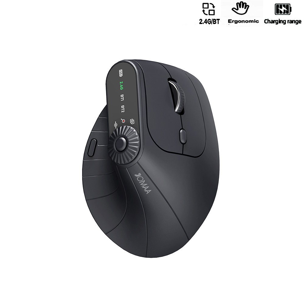 Wireless Vertical Mouse Rechargeable Optical Mice With Function